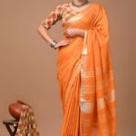 Linen Saree 180618