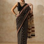 Hand Block Printed Pure Mulmul Cotton Saree 2604